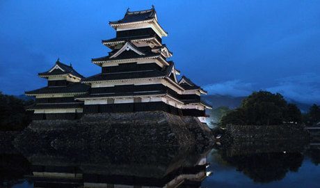 It rained through most of the day while in Matsumoto. However, this meant that I was fortunate enough to get a tour of the castle to myself